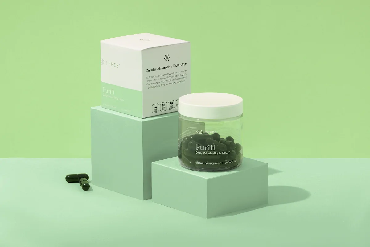 Purifí cellular detox supplement and absorption technology